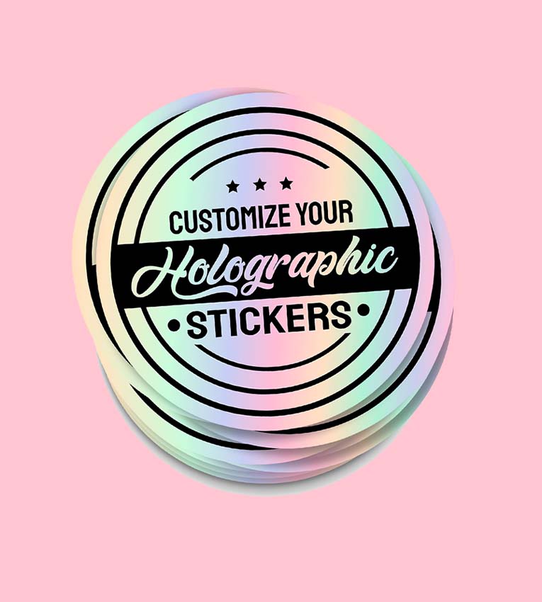 Custom Hologram Stickers